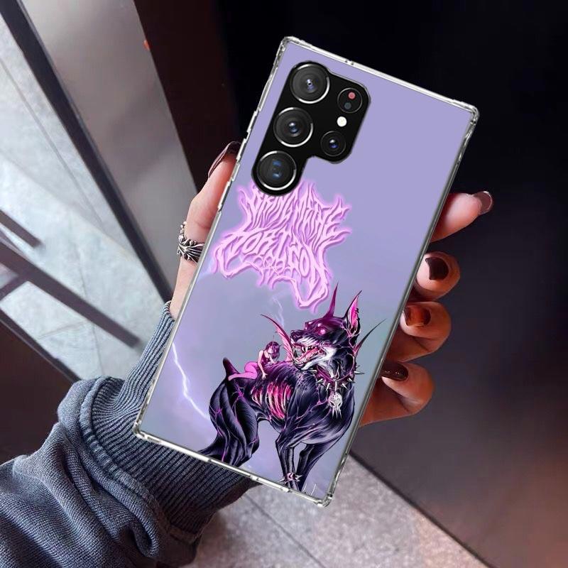 BMTH B-Brings Me The HorizonS Phone Case For Samsung Galaxy S26 S25 Edge S24 S23 Ultra S22 Plus S21 S20 FE Soft TPU Back Cover F