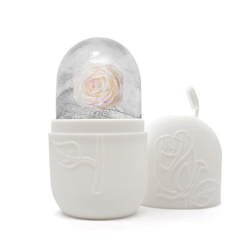 Reusable Ice Roller For Face And Eye Facial Beauty Ice Roller Skin Care Tools Ice Facial Cube Silicone Ice Mold Beauty Cooling