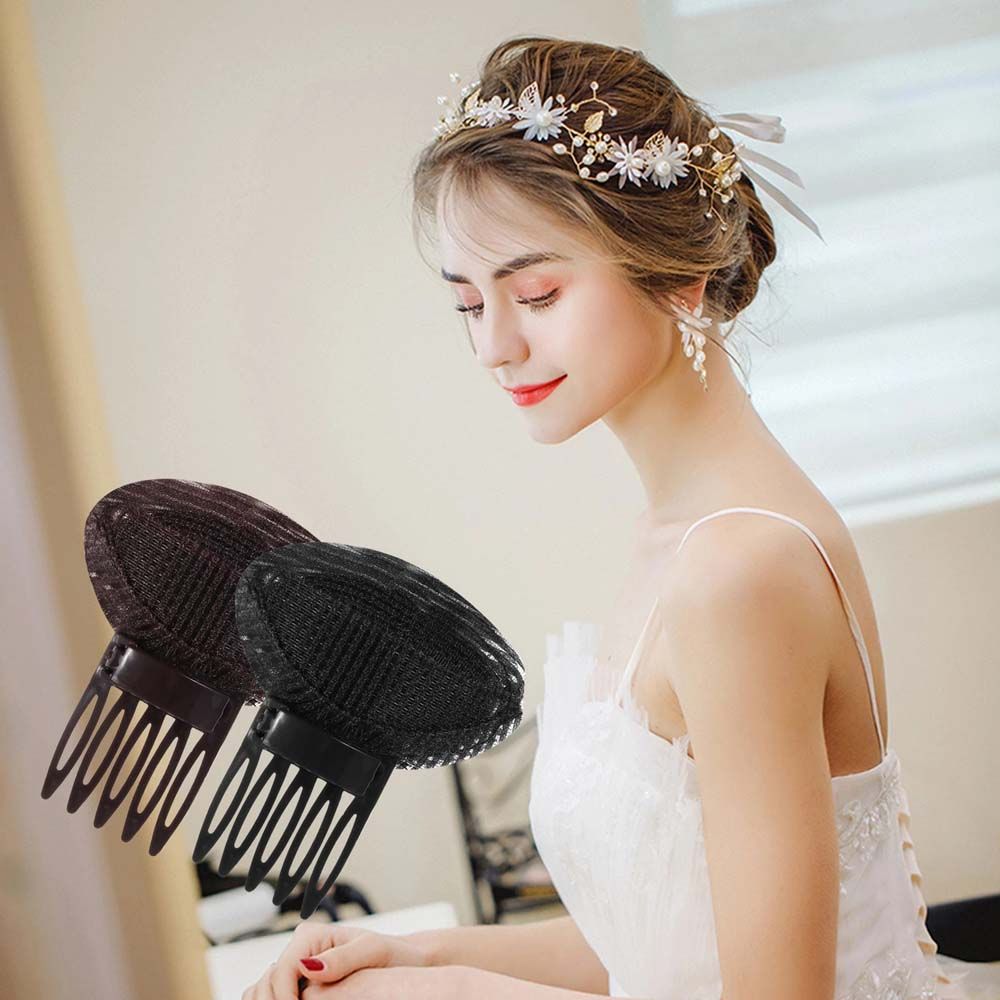 Hair Styling Tools Fluffy Hair Pad Invisible Hair Bun Clip Sponge BB Hair Clip Puff Hair Cushion