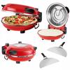 Piec Do Pizzy Teesa Supreme+ Okienko 2 Łopatki 405°C Kamień 1200W