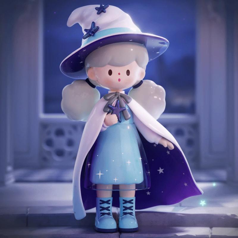 Auf Lager FINDING UNICORN Molinta Chasing Light Serie Blind Box Mystery Box Spielzeug Niedliche Action Anime Figur