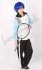 Prince of Tennis Cosplay Ice Jersey Light Cosplay Prince of Party Size M Schicksal. Costume, Style, Blue, 4-Piece Set, Costume, Tennis, Costume,