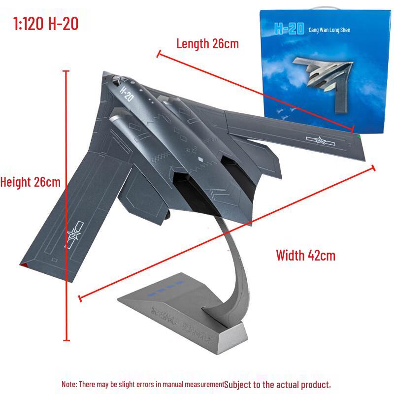 H-20 Strategic Stealth Bomber Alloy Model