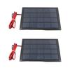 2pcs DC 5V 500mA Solar Panel Cell Module Mini Solar Panel Charger  Solar Lawn Lights
