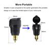 Waterproof Type C + Usb Power Socket Charger For Bmw Motorcycle Din Plug Adapter