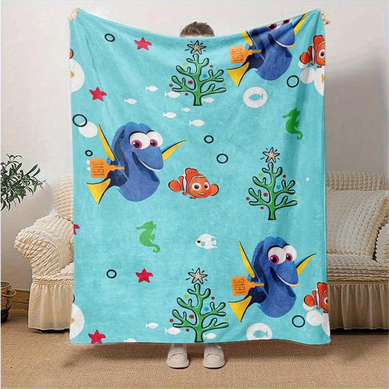 

1pc,Finding Nemo Creature Holiday Gift Blanket Home Decor, Couch Throw, Outdoor, Travel , Office Nap Blanket 130cmx150cm