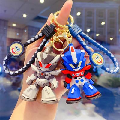 Cool Cartoon Robot Keychain Bag Pendant Children's Toy Doll Machine Gift Optimus Prime Bumblebee Doll