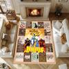 Warnermedia (2) Customize your name rug, office chair cushion, home bedroom living room gift.