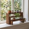 Stepped Plant Stand Rustic shelfSaving for Windowsill, Collectors