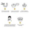 Sports Teeth Guard Mouthguard for Adults Fight Protection for Thai Boxing Rugby MMA Training Use