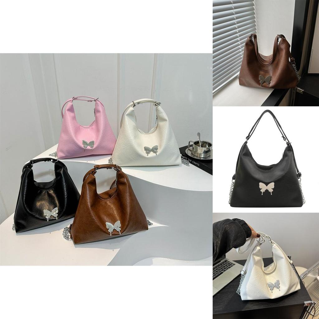 Fashionable Butterfly Tote Bag For Women 2024 Trendy Spring Large Capacity Shoulder Bag