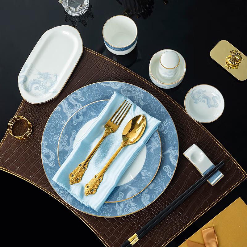 Chinese Style Ceramic Tableware Set