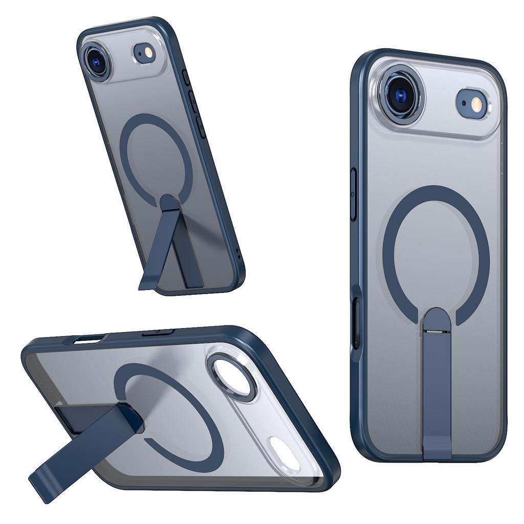 For iPhone Air Case Compatible with MagSafe Kickstand TPU + Acrylic Phone Cover