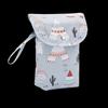 Reusable Cartoon Baby Diaper Bag Oxford Cloth Large Capacity Mommy Handbag Handheld Waterproof Diaper Storage Bag Newborn