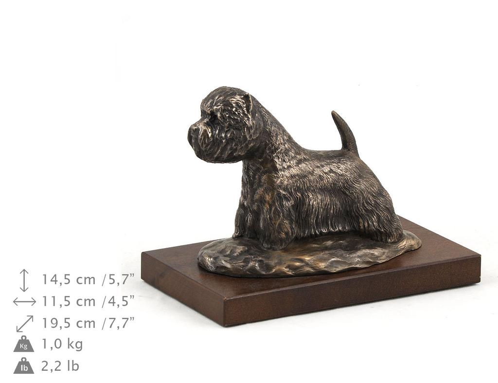 West Highland White Terrier, Westie, Westy - Dog Statue, Figurine for Office, Trophy for Dog Show by Art-Dog Brand