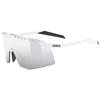 Sports Sunglasses UV400 Mirror Lens Pace Stage White Matte [Uvex] Anti-fog Cycling/Running/Outdoor