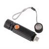 Multifunctional T6 Zoom Flashlight with Side Light