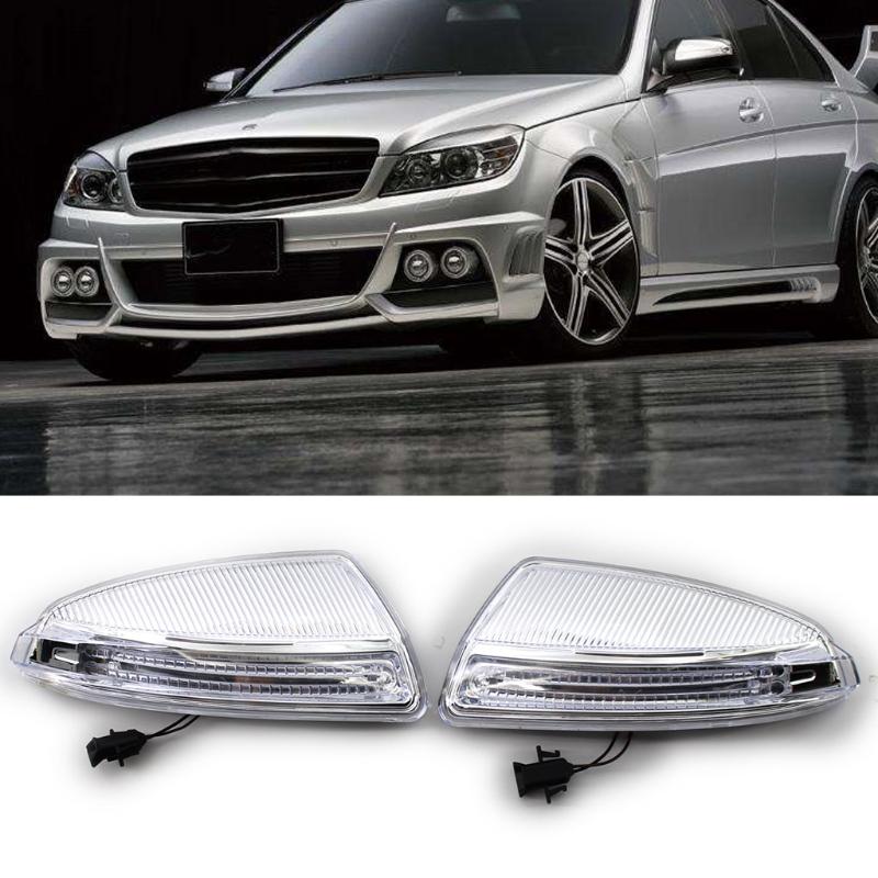 Car Left/Right Side Rearview Mirror Indicator Lamp Turn Signal Light for C-class W204 W164 2007-2011 Models Accessories