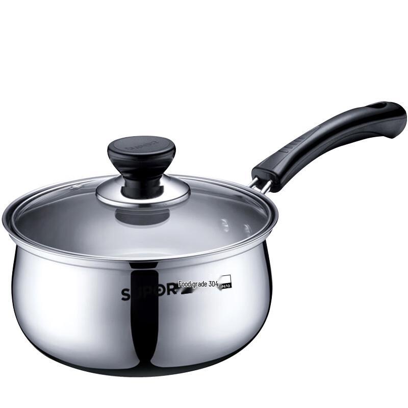 Supor 304 Stainless Steel 16cm Milk & Soup Pot