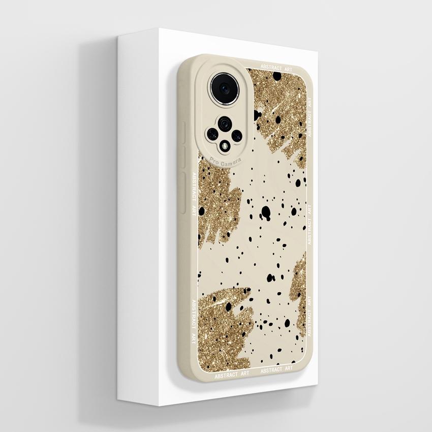 For Huawei Nova 9 10 11 Pro Y60 Y72 Phone Casing Pretty Watercolor Flowers Patterns Liquid Silicone Anti Drop Premium Protection Cover For Huawei Case