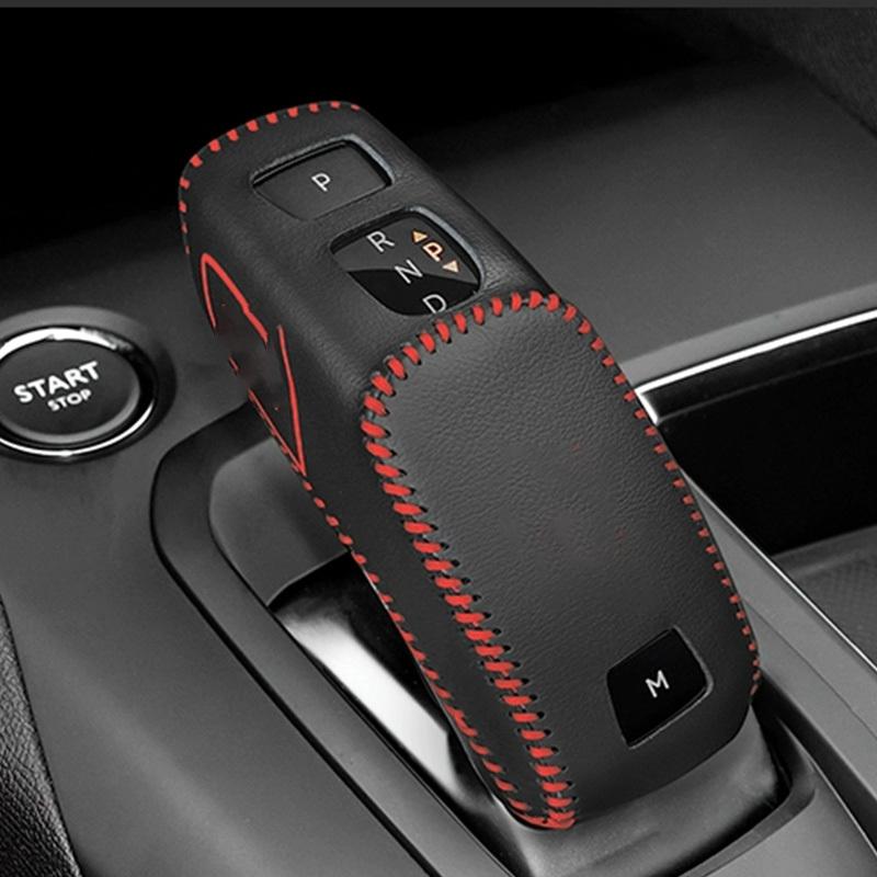 For Peugeot 208 GT P21 Leather Gear Shift Cover Lever Protection Cover Suede Gear Shift Cover