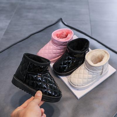 Children's Snow Boots With Pile And Thick Boy's Cotton Boots Girls' Cotton Boots Baby Toddler Boots