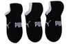 Puma Ankle Socks Unisex 3 Pack Black 935111-02