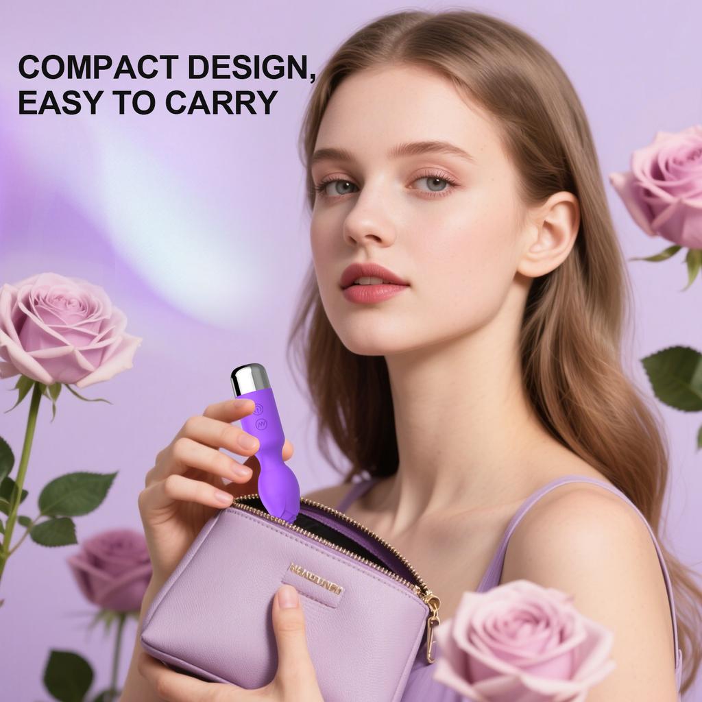 Mini AV Vibrator Female G Spot Vibration Vagina Anal Clitoris Stimulator Dildo Vibrator Adult Sex Toys for Women Masturbation