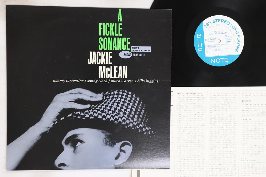 LP Record JACKIE MCLEAN - A Fickle Sonance K18P9203,BST840 BLUE NOTE 1983 Japan Jazz Used