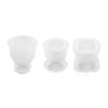 1Set Diy Candle Jar Silicone Mold With Lid - Aroma Wax Jar Making Mold For Resin, Concrete, Gypsum - Mold For Home Crafts