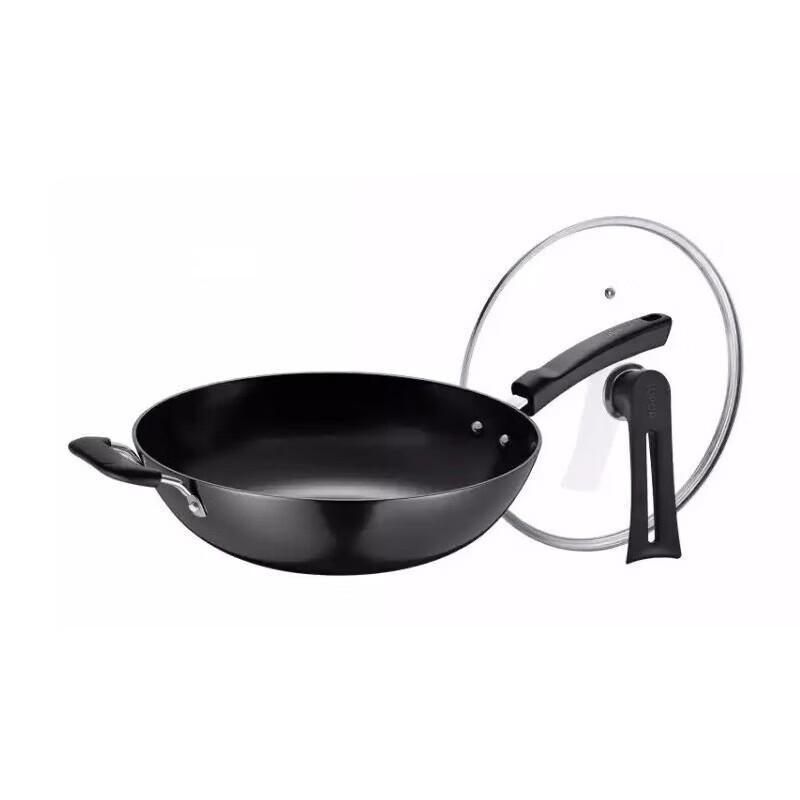 SUPOR Premium Rust-Proof Cast Iron Wok