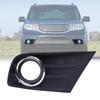 Fog Light Cover Fog Light Cover with Chrome  Trim Abrasion Proof Stylish Front Bumper Fog Lamps Bezel Trim Fog Light Frame