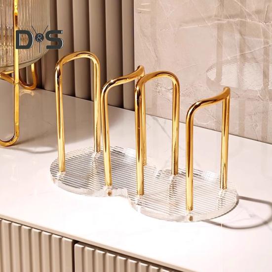 Wohnzimmer Einwegbecherspender Lagerregal Getränkehalter Arbeitsplatten-Organizer für Home Office Cafe