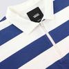 Vans Quarter Zip Elegant Versatile Comfortable Simple Short Sleeve Polo Shirt Men Polo Shirts Marsh Wide-Stripes VN000NJMEGB