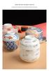 Gaiwan en Céramique Japonaise Bain-Marie Soupe & Dessert Bol avec Couvercle & Assiette Ensemble