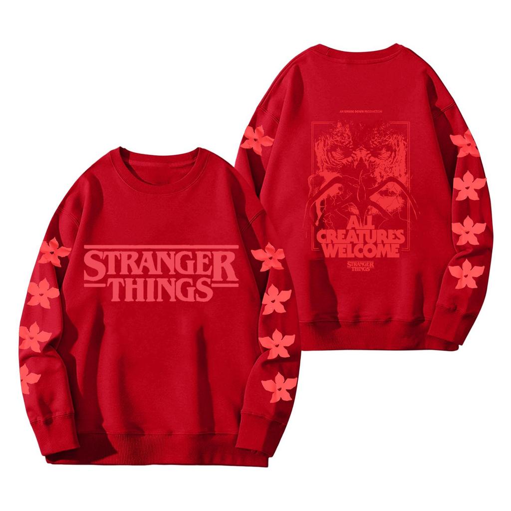 Women's Fashionable And Casual Long Sleeve Round Neck Printed Sweatshirt