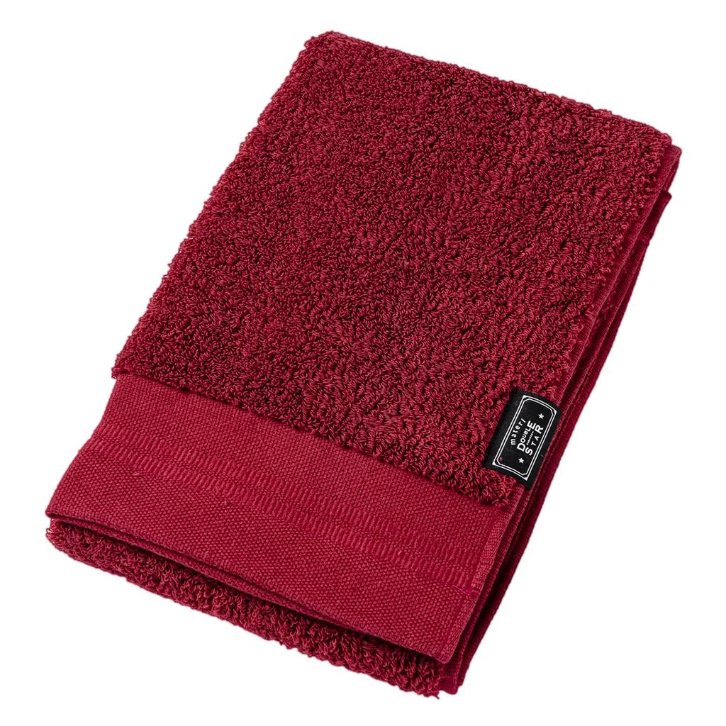 Kusubashi Mon Ori Imabari Towel Tantoro 2 Face 34cm x Towel, Bordeaux, 85cm, 1-68265-31-WI