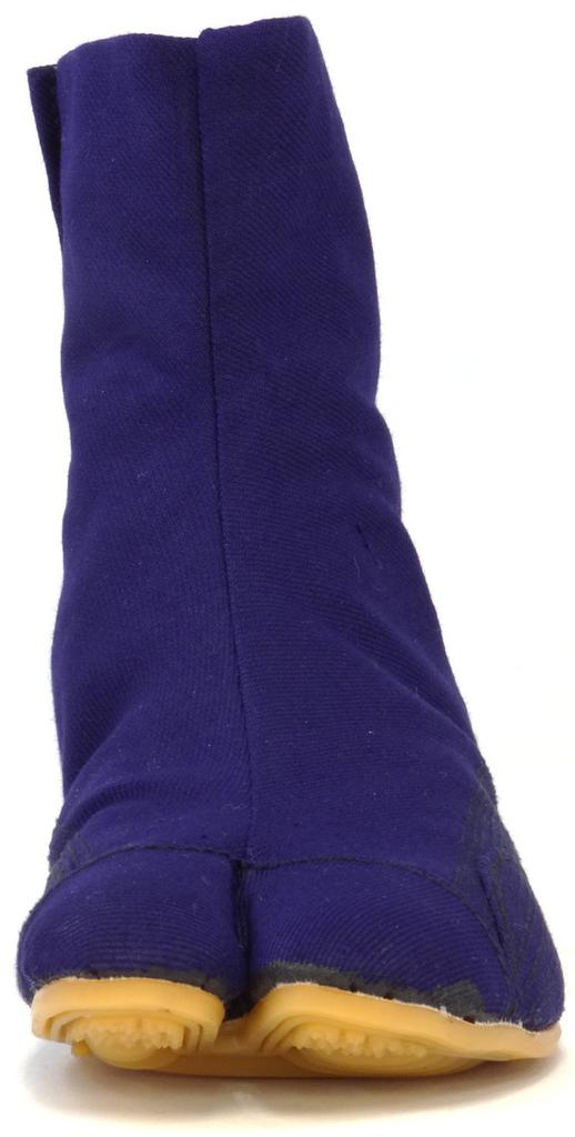 Rikio Sewn Navy T7 Tabi, Taro, 7-Sheet Kohaze, Blue, 25.5cm,