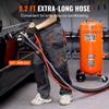 28 Gal Vacuum Sand Blaster Dustless Sandblaster with 1200W Vacuum System