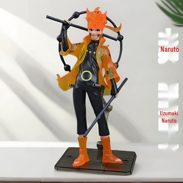 Naruto & Characters: Obito, Six Paths, Minato, Kakashi, Sasuke Action Figure Set