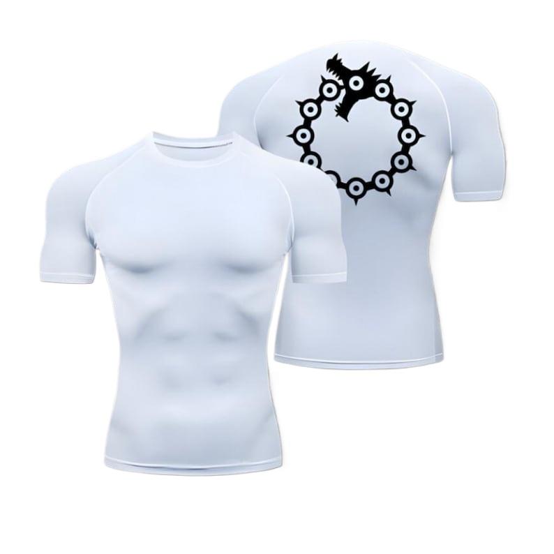 

Компрессионная футболка Мелиодас | Аниме, Спортзал, Спорт, Семь смертных грехов, 7 грехов, Японский, Дракон, Татуировка, Одежда, Аниме-футболка, Футболка для спортзала, Приталенная XL