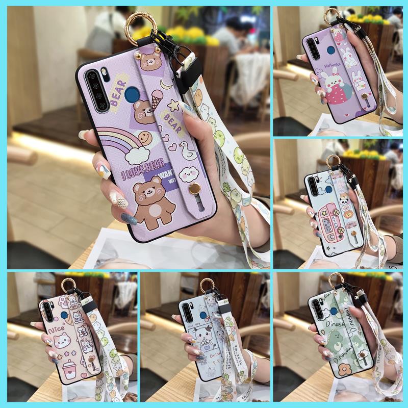 Shockproof Silicone Phone Case For Blackview A80 Pro Anti-knock Back Cover Dirt-resistant Phone Holder Waterproof Ring