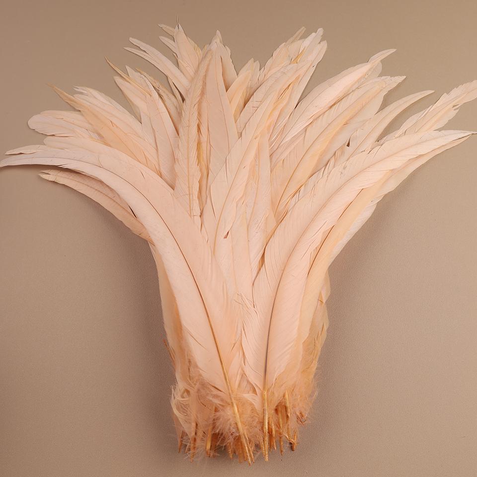 Rooster Feathers 35-40cm 40-45cm Handicraft Crafts DIY Natural Feather Handwork Party Plume Carnival Decoration