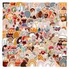 200 Bohemian Graffiti Stickers Luggage Laptop Skateboard Water Cup Waterproof Decorative Stickers