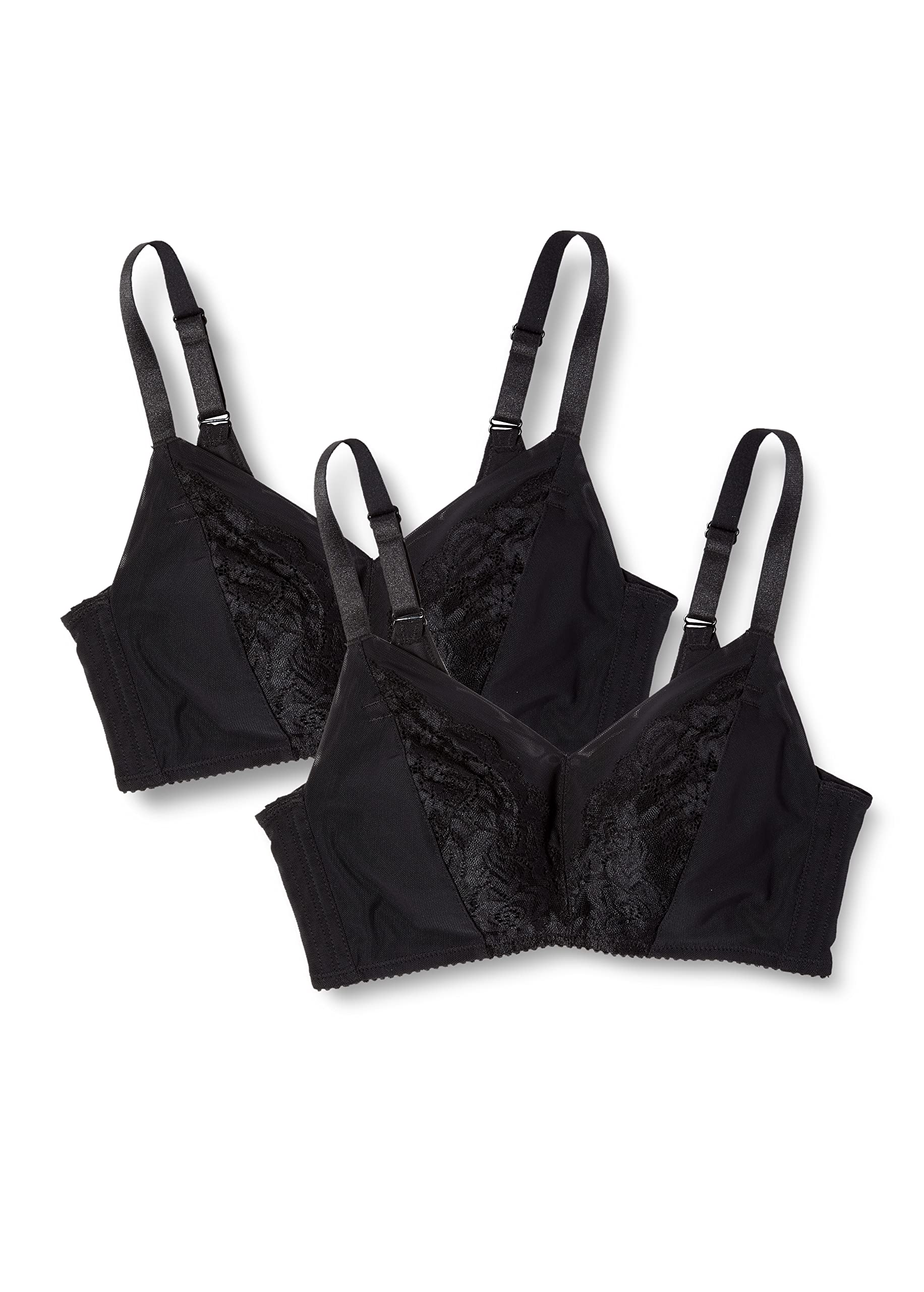 

Корректирующее белье Высокий подмышечный бюст Набор для макияжа L [Поблагодари меня] Бюстгальтер без косточек, Бюстгальтер, 2, Женский, Черный, чёрный