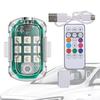 Wireless LED Drone Strobe Light for Motorcycle Car Bike Remote Control Anti-collision Warning Light Signal Light With Remote