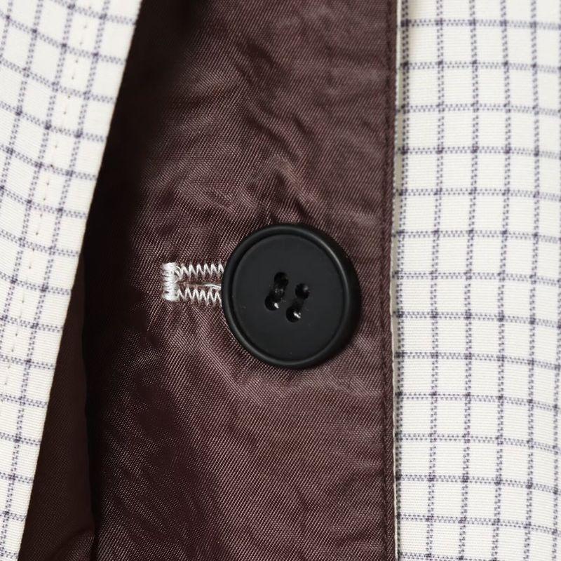 Kaslead New Women clothes Western Style Fashion Simple Leather Collar Short Trench coat 3811248