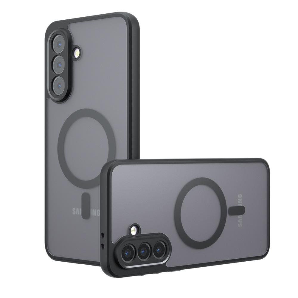 

Samsung A56 Магнитный матовый противоударный чехол MagSafe, Galaxy A17 Защитный чехол с полным покрытием Samsung A35 5G