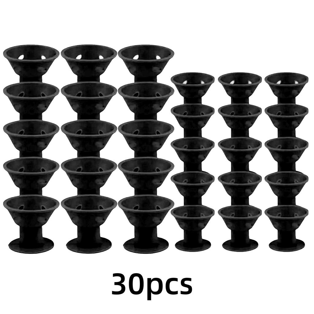 Juego de 10-30 rizadores de pelo Herramientas de peinado sin calor para todo tipo de cabello Herramientas de permanente fáciles de hacer tú mismo Acce de peinado con forma de campana de silicona