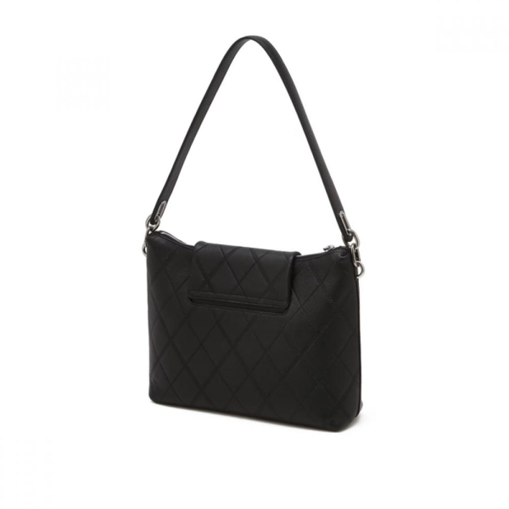 Daks Shoulder Bag Leather Black Dcba6f443bk